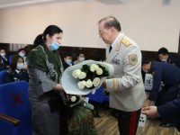 Қызмет бабында қаза болғандардың жұбайларына құрмет көрсетілді