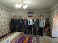 Тәртіп сақшылары  ардагер полицейлердің үйлеріне арнайы барып, мерекемен құттықтады