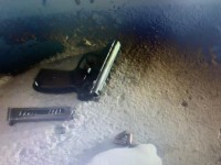 Күдіктінің көлігінен тапаншалар табылды