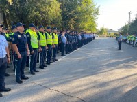 Тәртіп сақшыларының саптық жиыны өтті