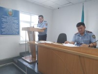 Тәртіп сақшыларына тапсырмалар берілді