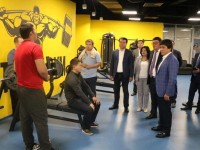 Комитет төрағасы түркістандағы спорт нысандарына оң бағасын берді
