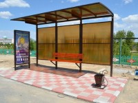 Түркістанда 100 дана аялдама орнатылды
