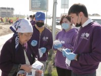 Ерікті жастардың еңбегі зор