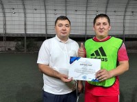 Базар жастары арасында дүйсенбілік футбол өтті