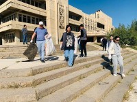 Шымкент: Сенбілікке жүз мыңнан астам адам қатысты