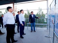 Шымкент: «Жасыл қала» бағдарламасы аясында кәріз тазарту ғимараты салынуда