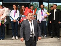 Азия ойындарының жеңімпаздары елге оралды