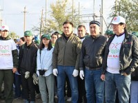 Шымкентте «Таза қала –өзіңнен басталады» акциясы өтуде
