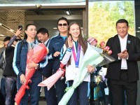 Шымкенттік көркем гимнастшылар тарихи жеңіске қол жеткізді