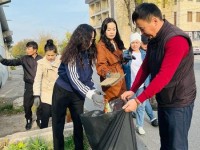 Шымкентте экологиялық акция өтуде