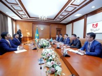 Қала әкімі Үндістан Республикасының елшісімен кездесті