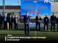 Шымкентте студенттер спартактиадасы өтуде