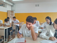 Этнос жастары диктант жазды